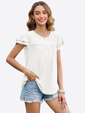 Imily Bela Koszulka w kolorze biały: przód