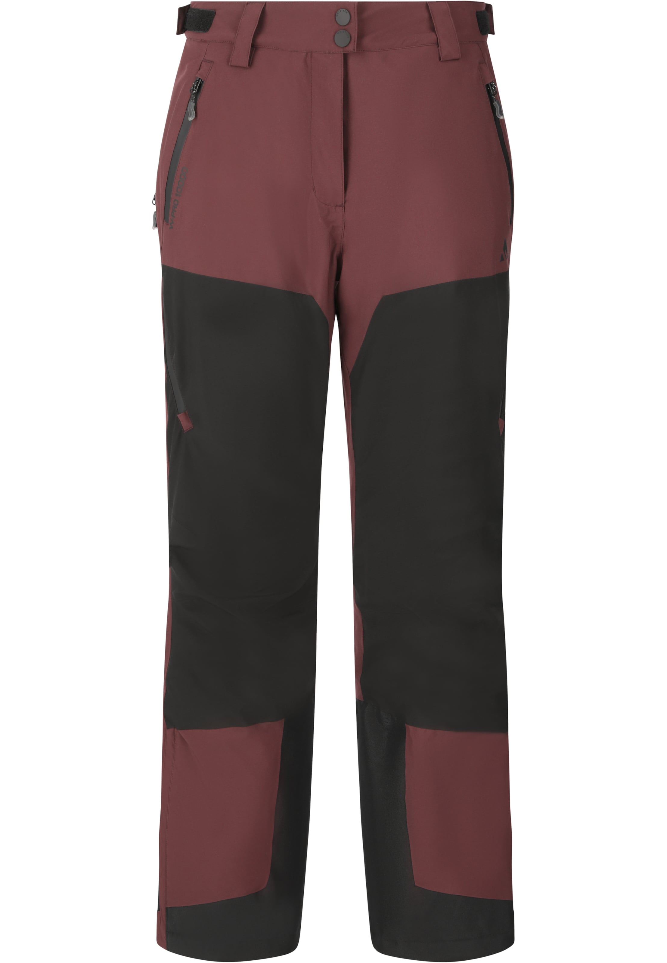 Whistler Regular Skihose 'Kingland' in Rot: Vorderseite