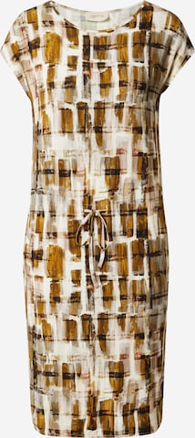 Cartoon Dress in Brown: front