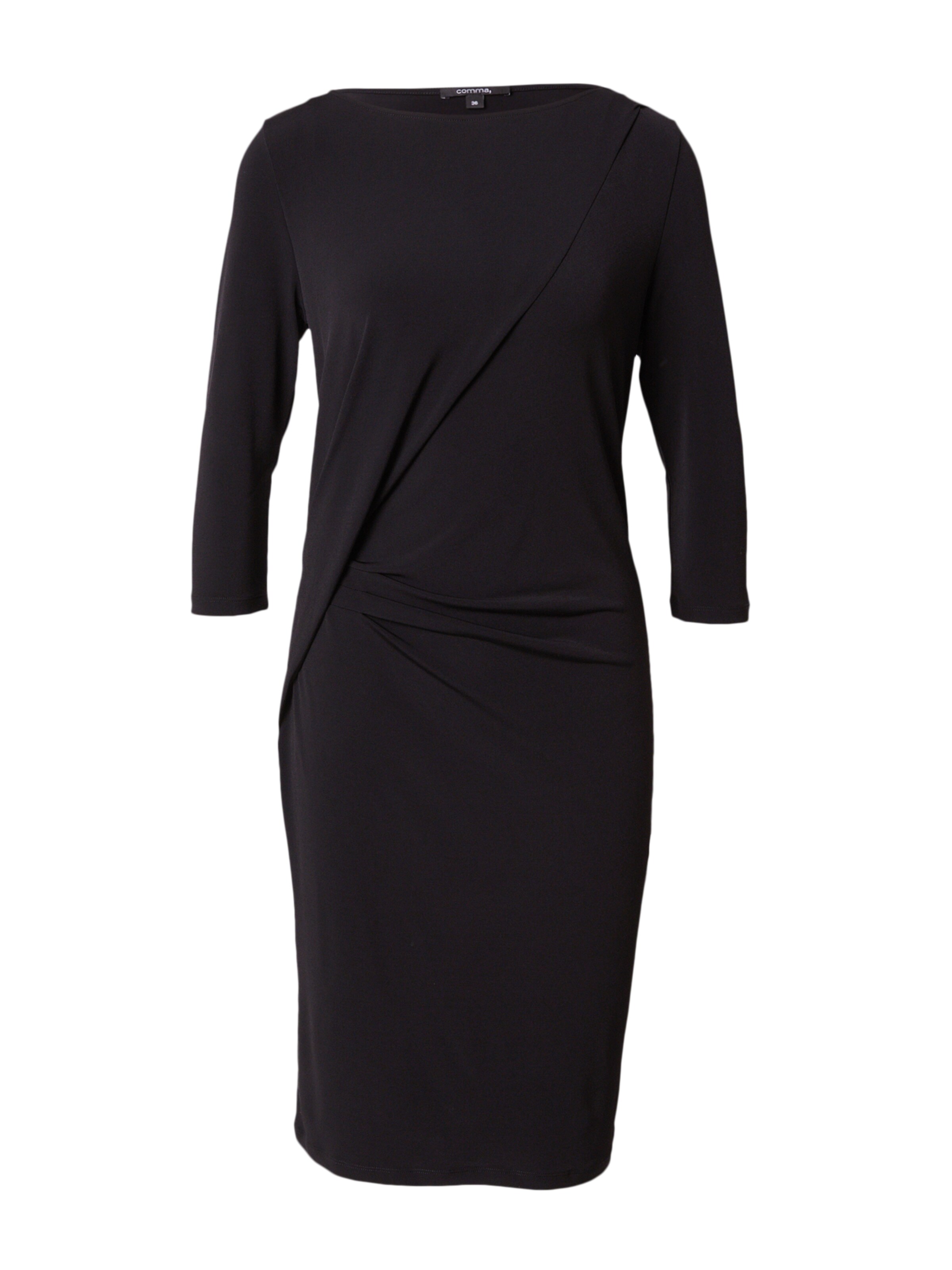 COMMA Sukienka w kolorze czarny: przód