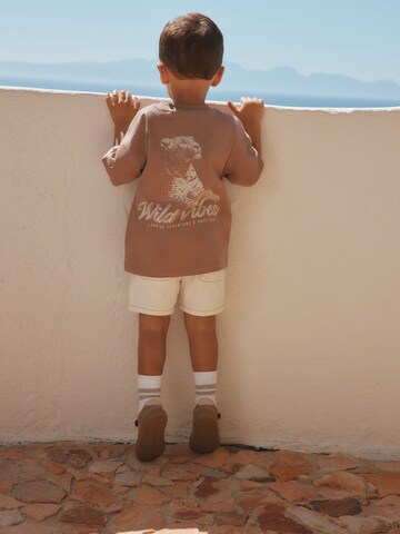 T-Shirt Next en marron