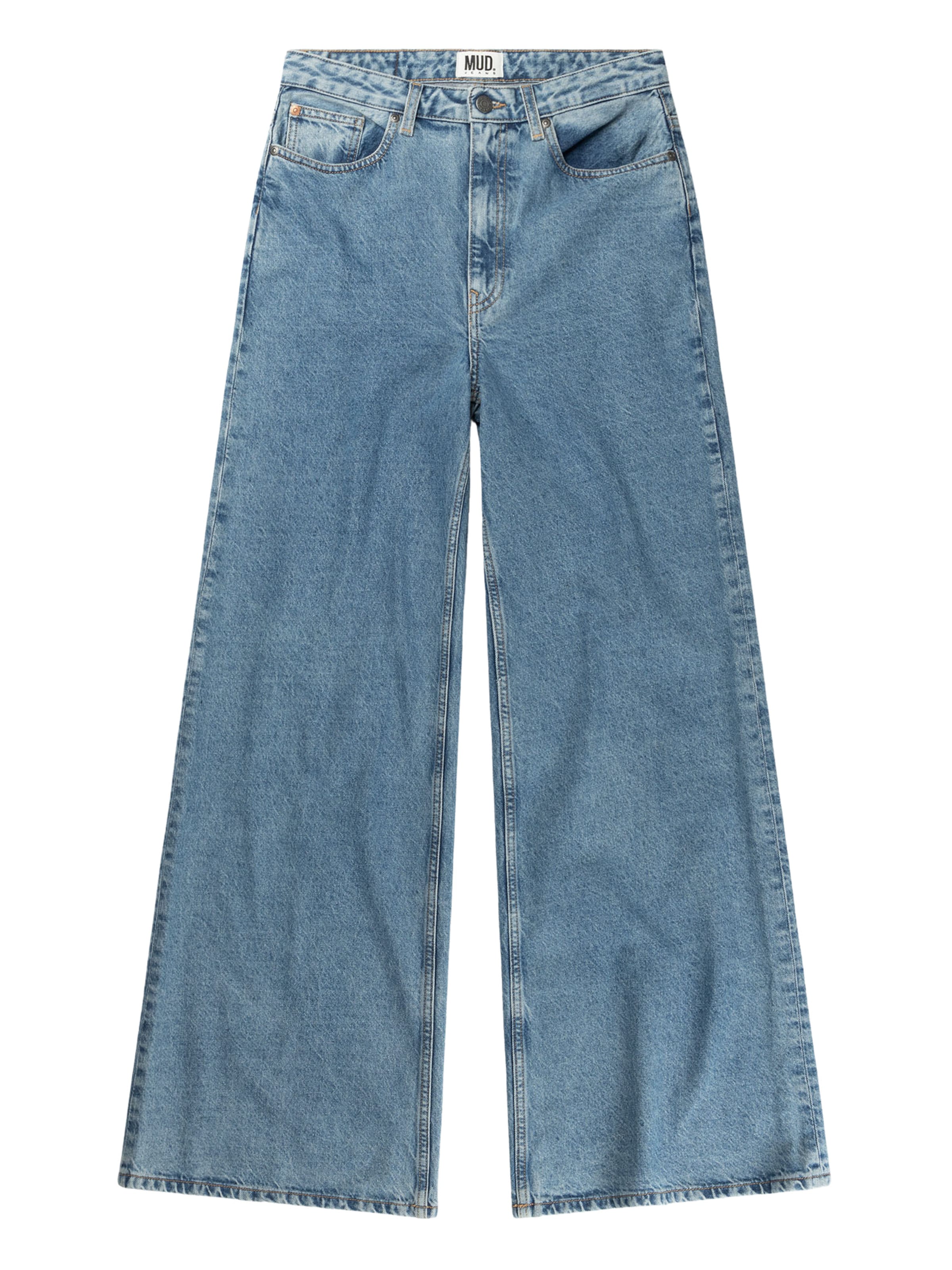 MUD Jeans Loosefit Jeans 'Sara' in Blau: Vorderseite