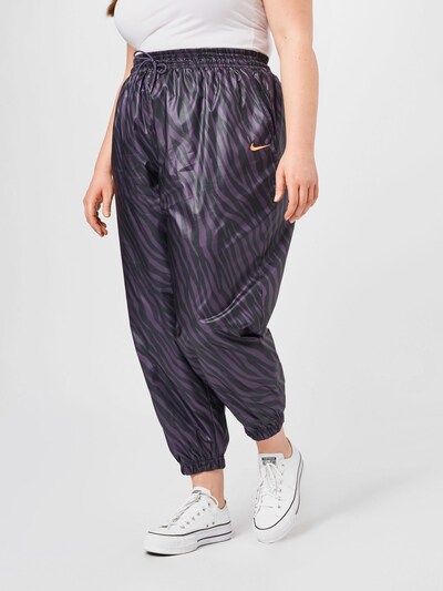 Nike Sportswear Kalhoty - fialová / černá, Model/ka