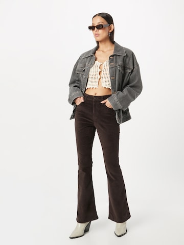 LEVI'S ® Flared Jeans '726' in Brown