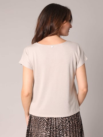 T-shirt 'JOSSY' Deeluxe en beige