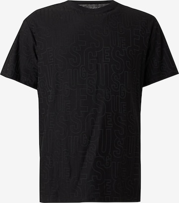 GUESS T-shirt i svart: framsida