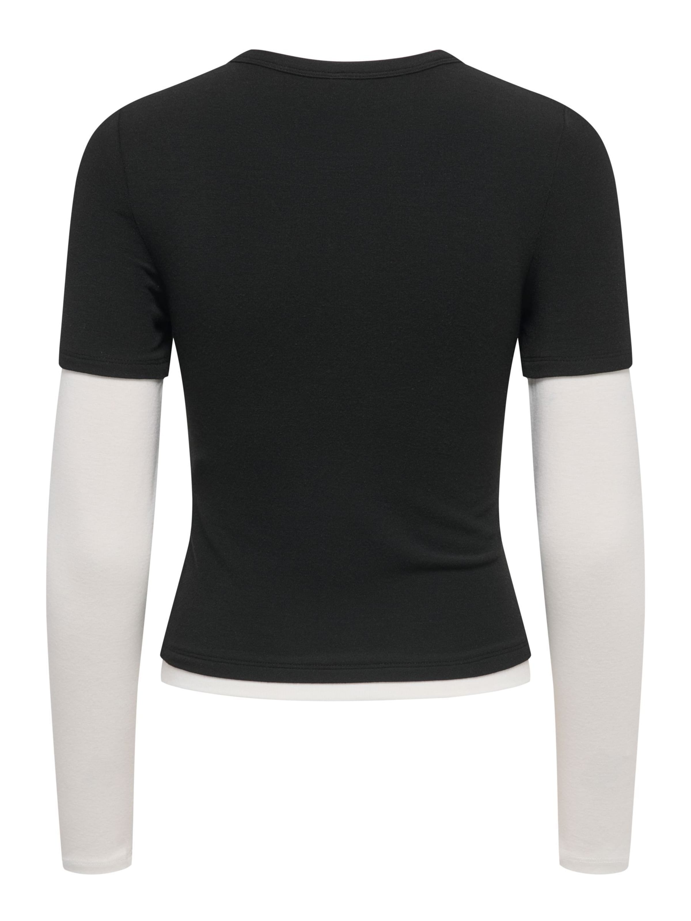 ONLY Shirt 'DUBLA' in Schwarz