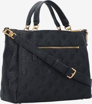 Borsa a mano 'Izzy Peony' di GUESS in nero