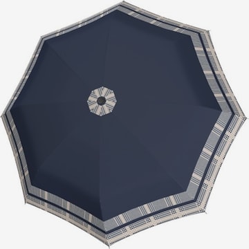 Doppler Paraplu in Blauw: voorkant