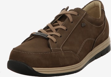 Finn Comfort Athletic Lace-Up Shoes in Brown: front