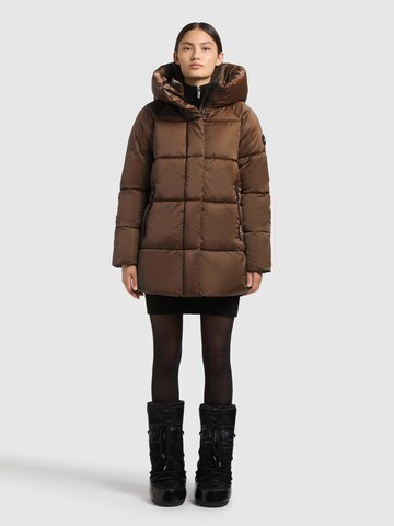 khujo Winterjacke 'Suda' in Braun