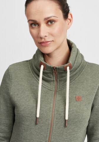 Oxmo Sweatjacke 'Vicky' in Grün