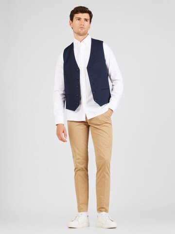 Tommy Hilfiger Tailored Slimfit Chinobyxa 'HAMPTON' i brun