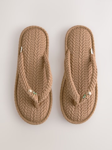 Next Teenslipper in Beige