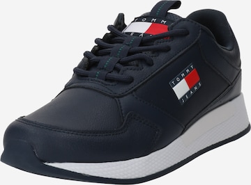 Tommy Jeans Sneakers low 'Essential' i blå: forside