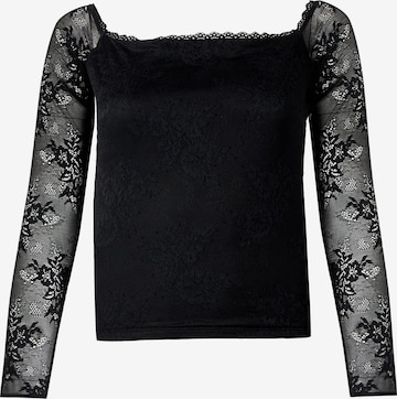 Abercrombie & FitchMajica - crna boja: prednji dio