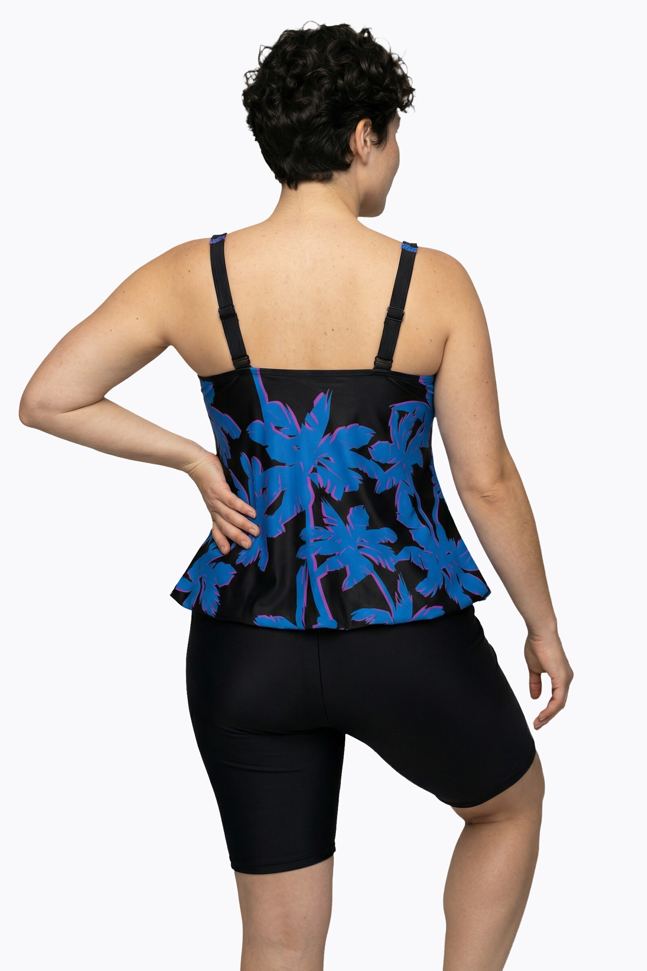 Ulla Popken Tankini in Black