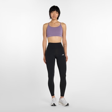 Bustier Soutien-gorge de sport 'Essential' new balance en violet : devant