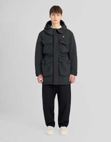 Lyle & Scott Tussenparka in Zwart