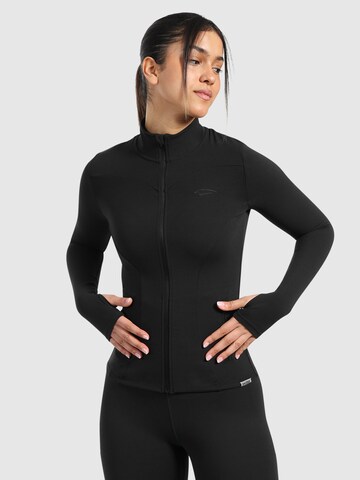 Smilodox Training jacket in Black: front