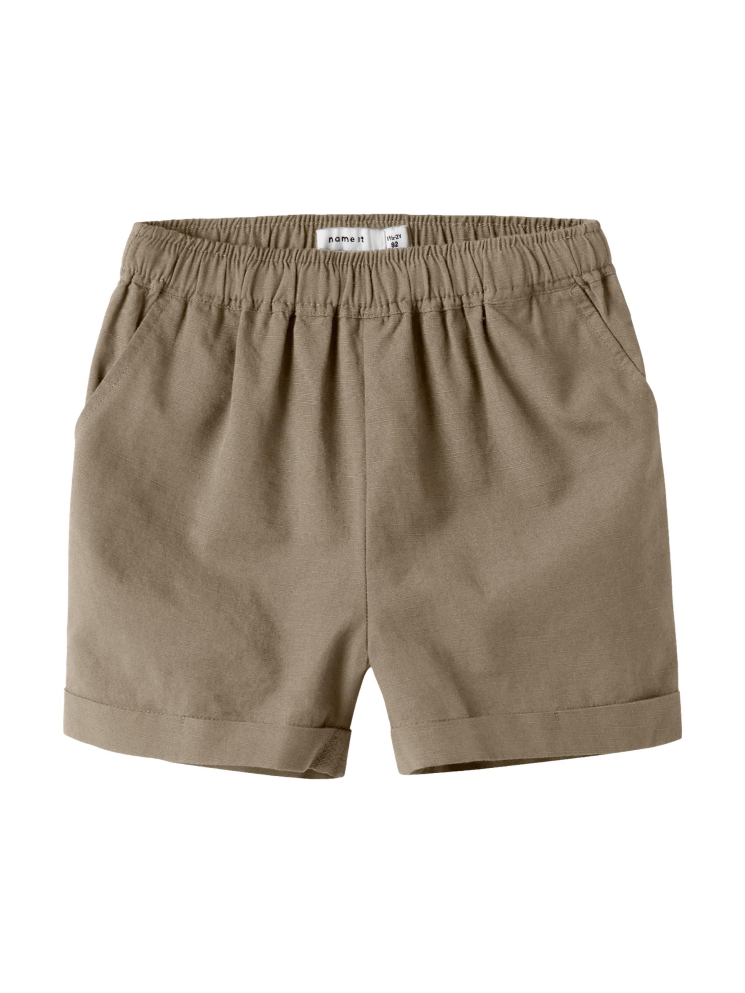NAME IT Regular Shorts 'NMMFilip' in Grau: Vorderseite