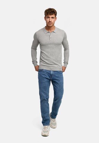 INDICODE JEANS Pullover 'Kastra' in Grau