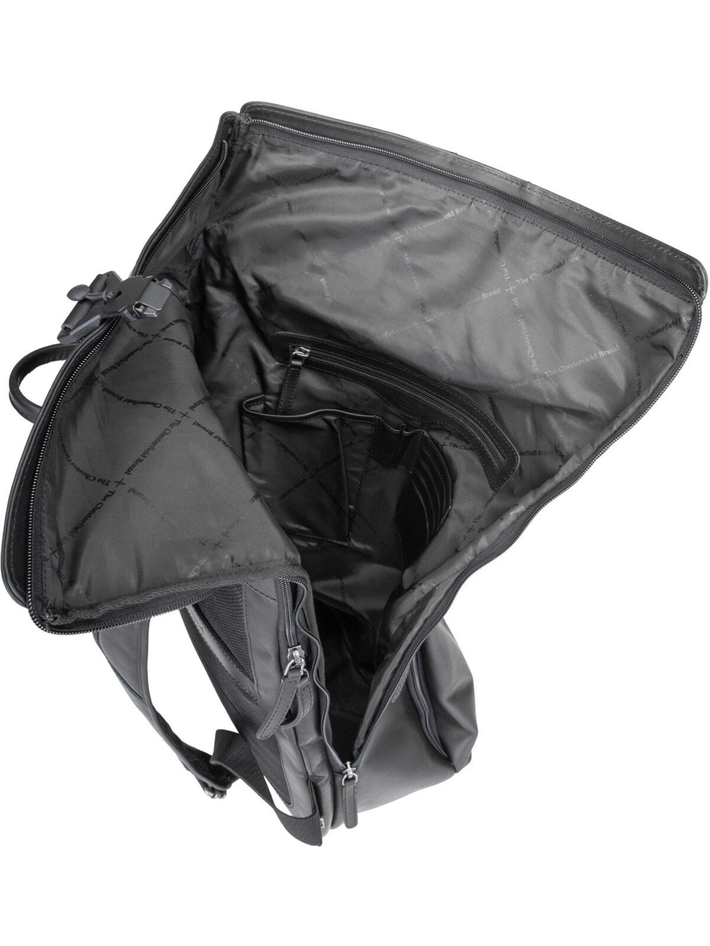 The Chesterfield Brand Backpack 'Savona' in Black