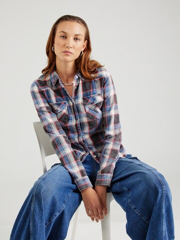 Bluză 'Lucinda' de la LTB pe albastru: față