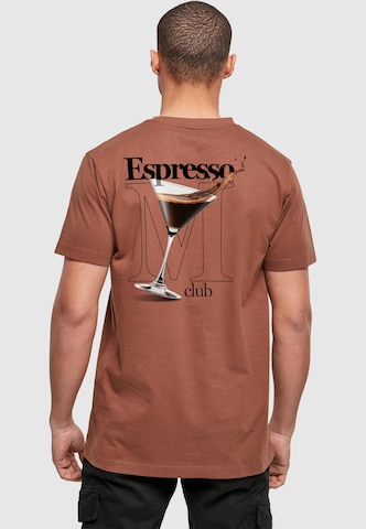 Mister Tee Футболка 'Espresso' в Коричневый: спереди