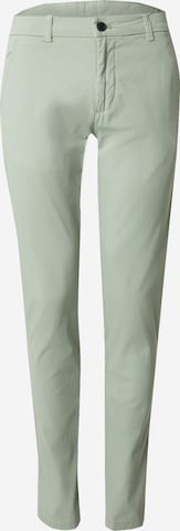 Pantalon chino 'Superflex' Lindbergh en vert : devant