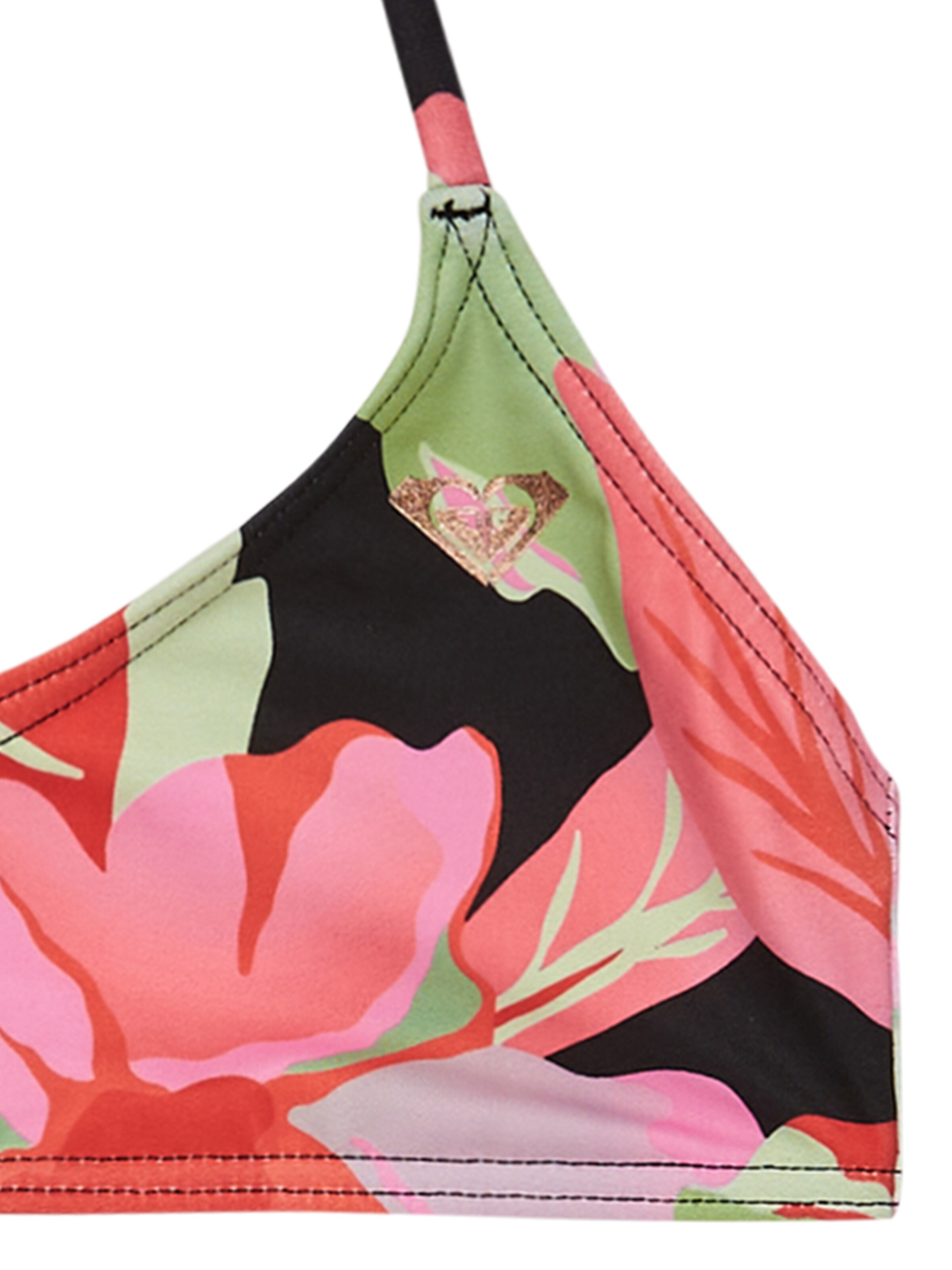 ROXY Bustier Bikini 'Active' in Zwart