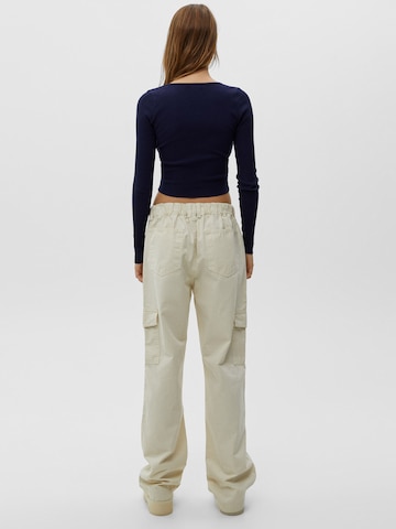 Pull&Bear Tričko – modrá