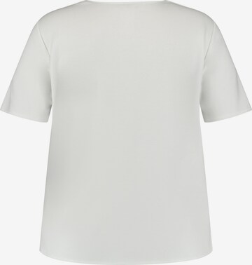 SAMOON T-Shirt in Weiß