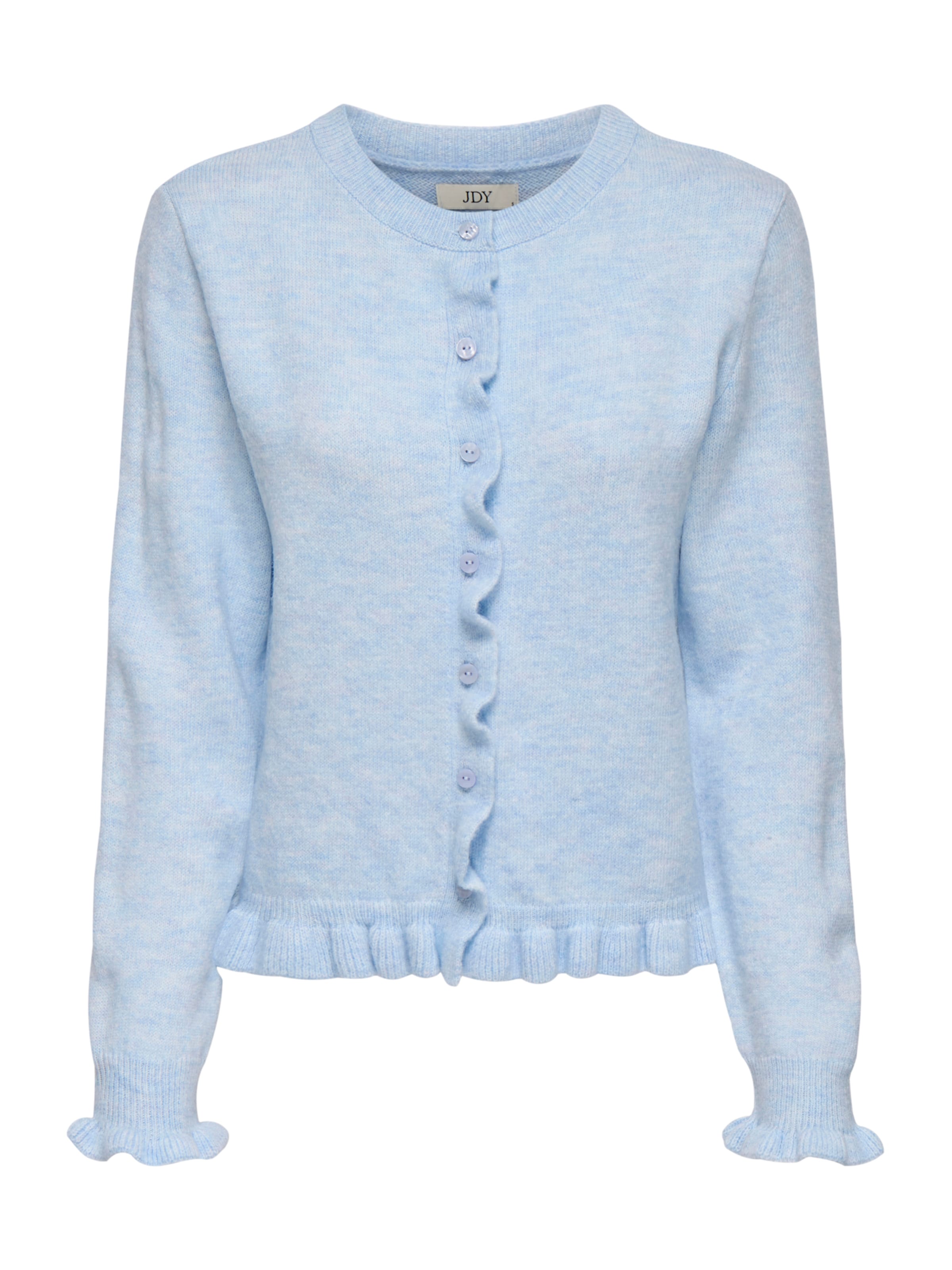 JDY Knit cardigan 'JDYLetty' in Blue: front