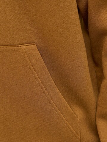 Jack & Jones Plus Sweat jacket 'JJBradley' in Brown