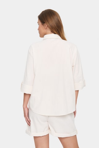 SAINT TROPEZ Blouse 'ZalindaSZ' in White