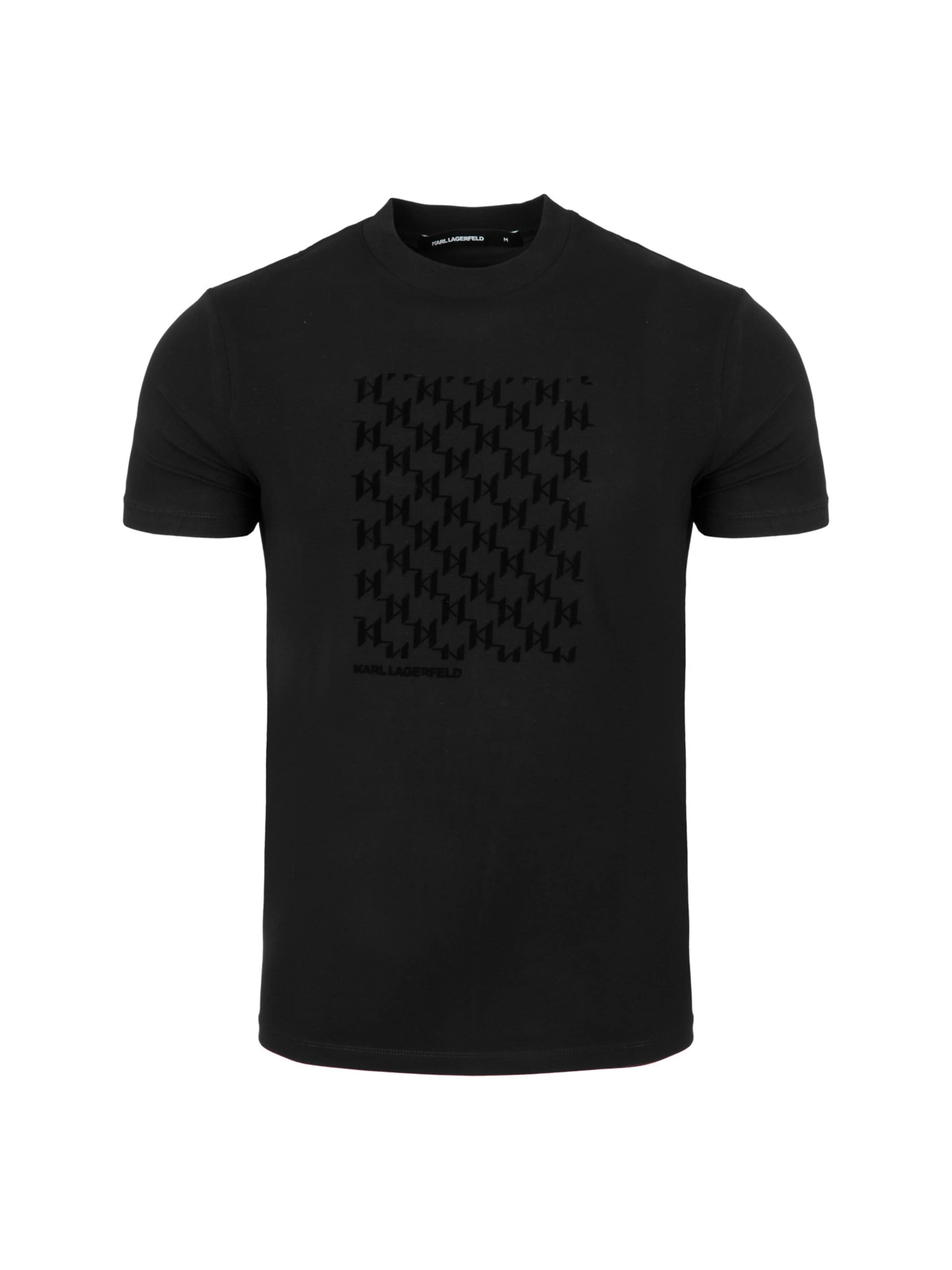 Karl Lagerfeld Shirt in Black: front