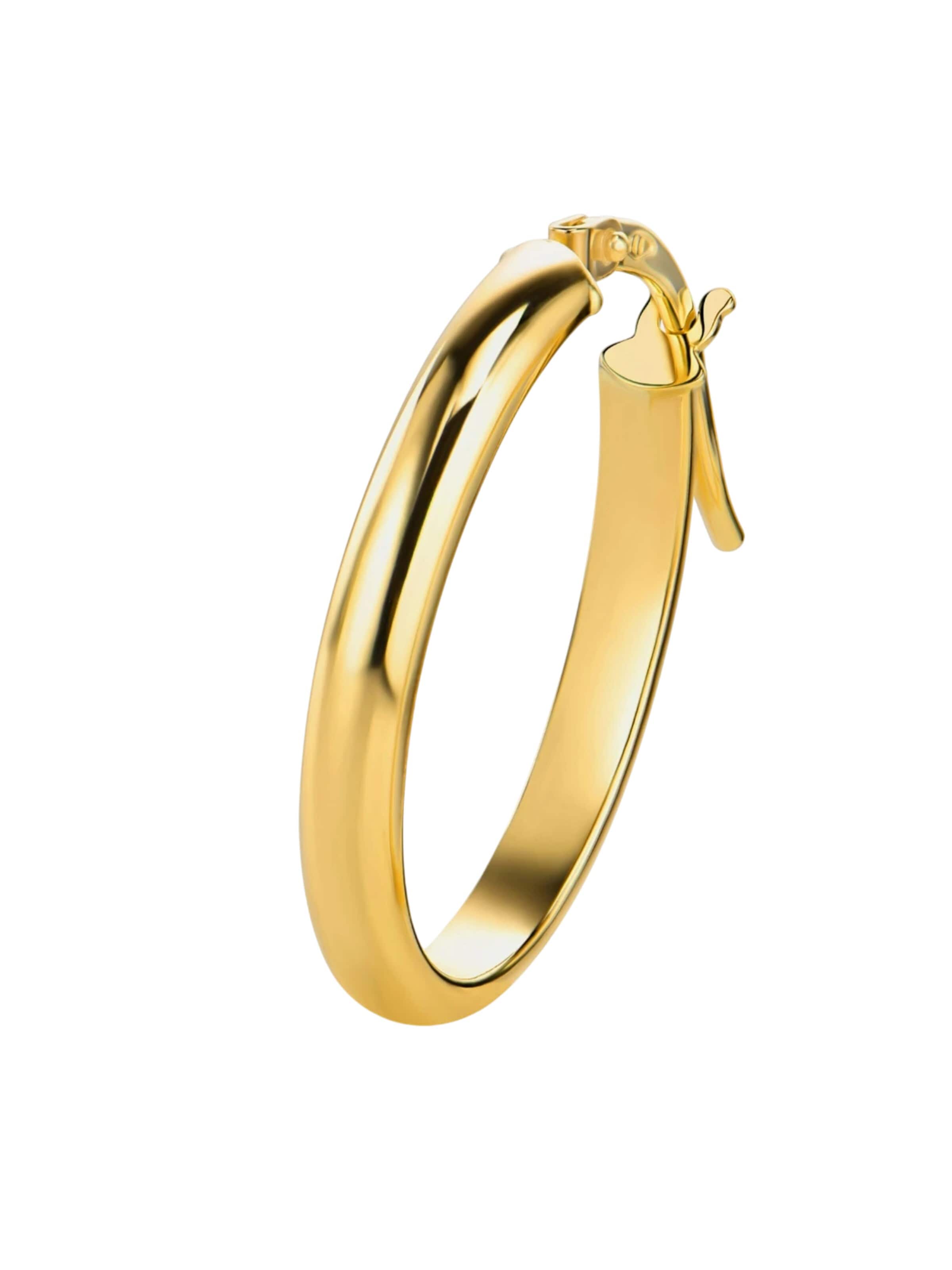 DIAMANT LETERNEL Náušnice 'Ohrringe aus 585 Gelbgold' - Žltá