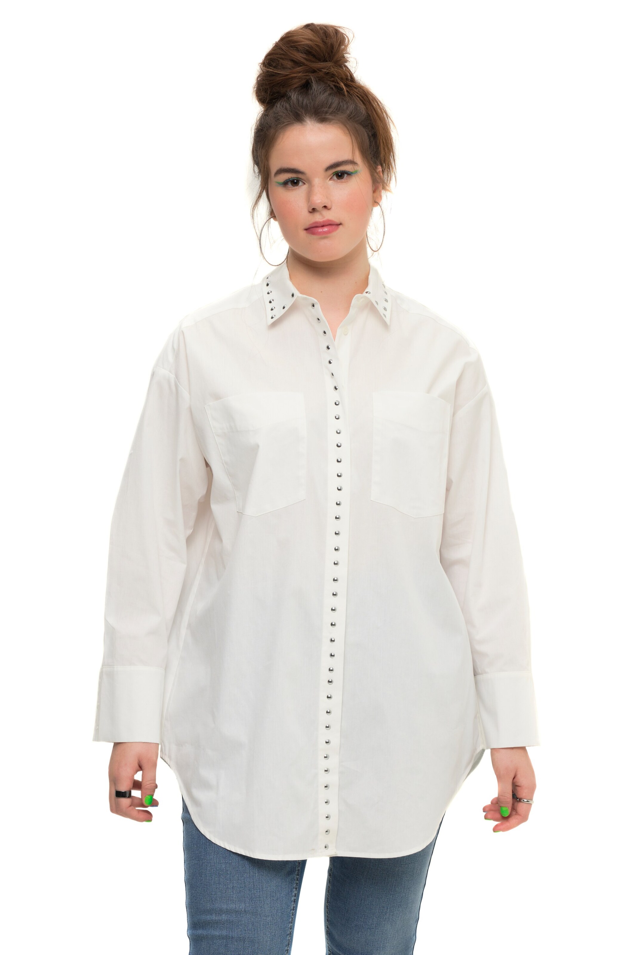 Studio Untold Bluse in Weiß: Vorderseite