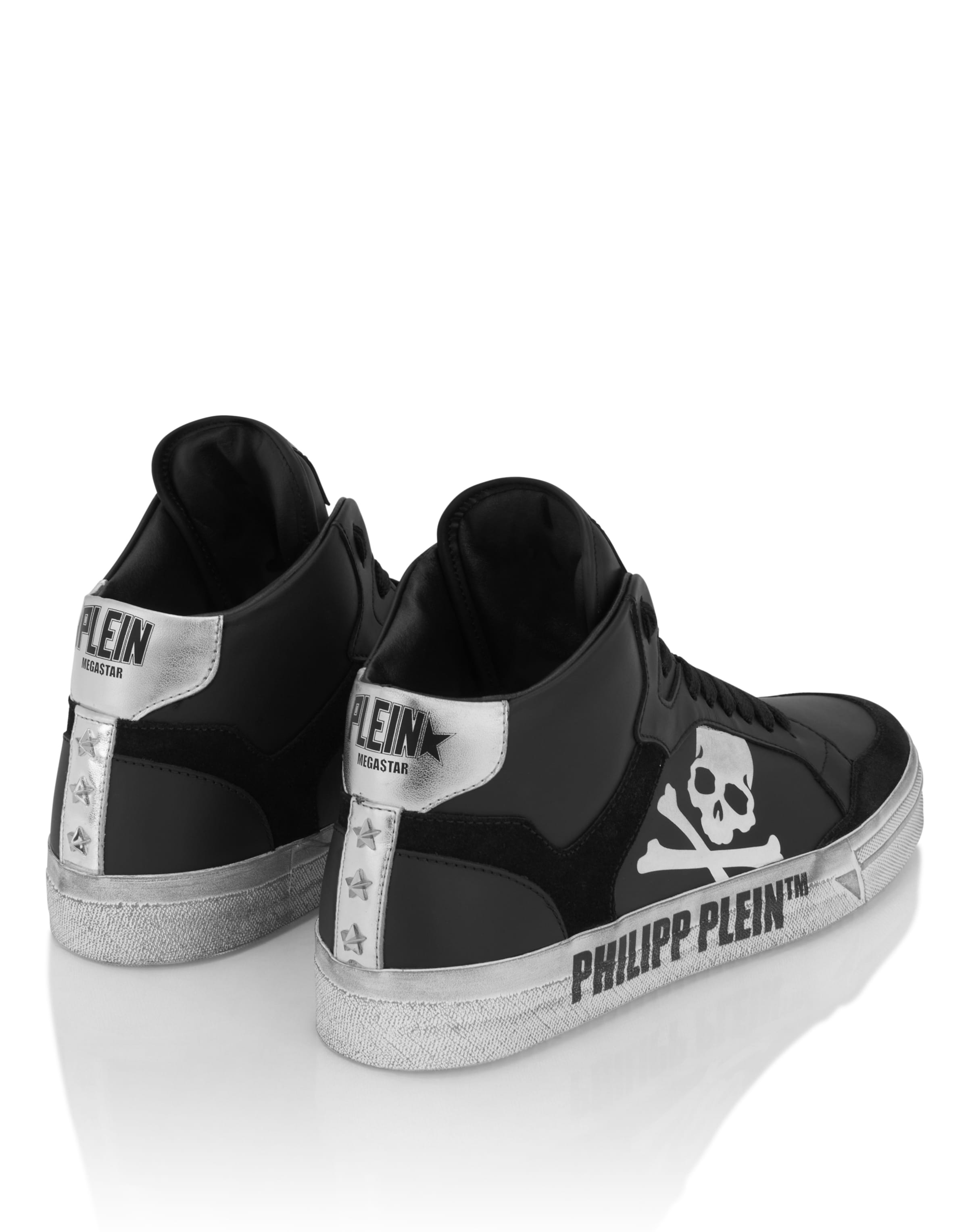 Sneaker alta 'Retrokickz' di Philipp Plein in nero