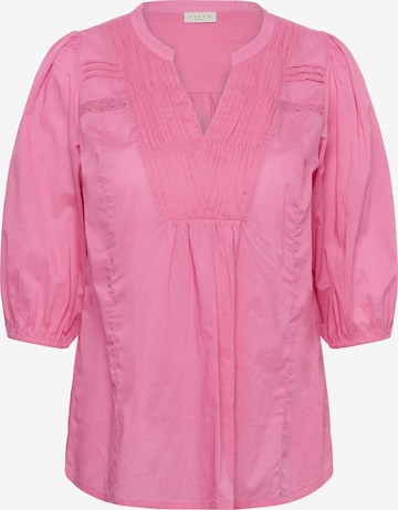 KAFFE CURVE Bluse 'Karlia' i pink: forside