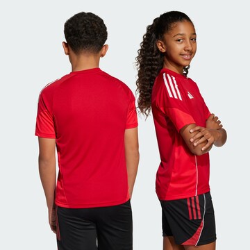 ADIDAS PERFORMANCE Functioneel shirt 'Tiro 25 Competition' in Rood