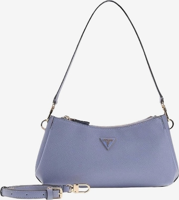 Borsa a spalla 'ZG967273' di GUESS in blu: frontale