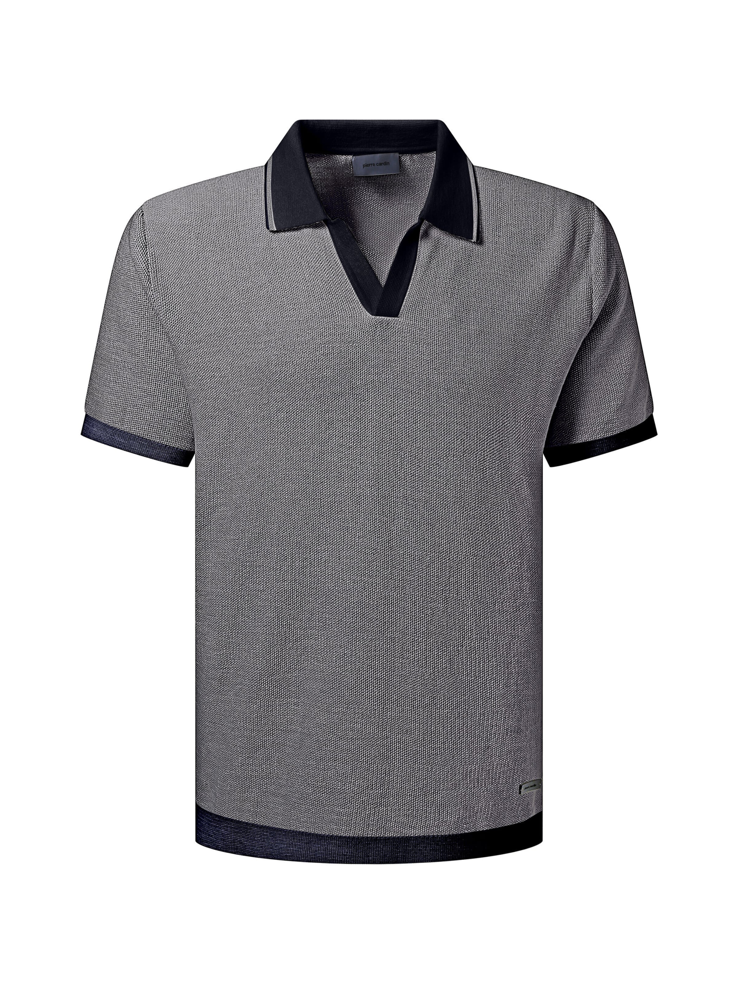T-Shirt PIERRE CARDIN en gris : devant