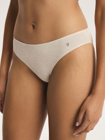 Panty 'Slip Comfie, Modal Jersey, mit Baumwollzwickel, normale Leibhöhe' di ESOTIQ in beige: frontale