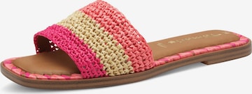 Tamaris Pantolette in Pink: Vorderseite
