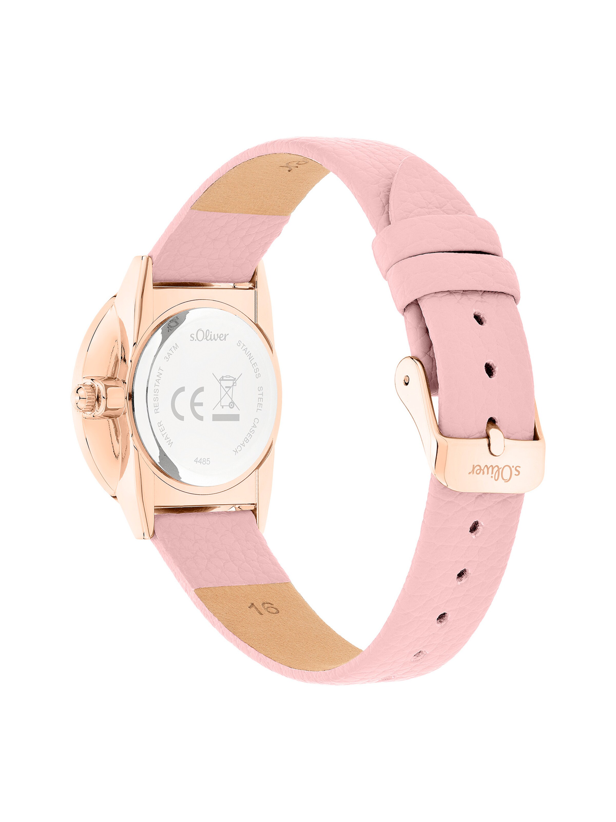 s.Oliver Analog Watch in Pink