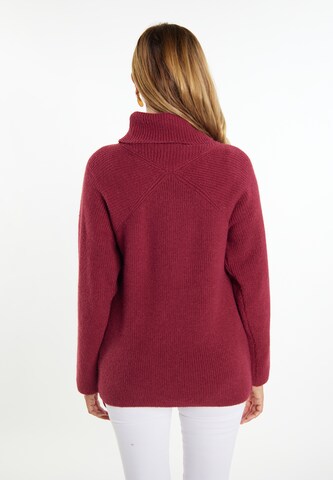 usha WHITE LABEL - Pullover 'Teylon' em vermelho