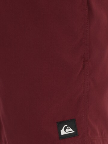 QUIKSILVER Zwemshorts 'SOLID 15' in Rood