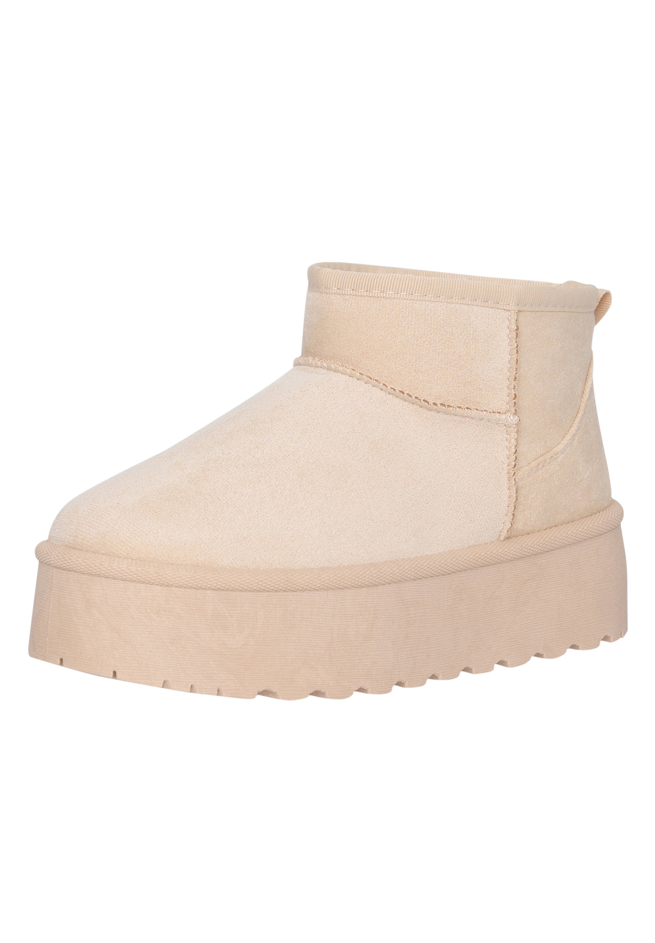 Salinyang Boots i beige: forside